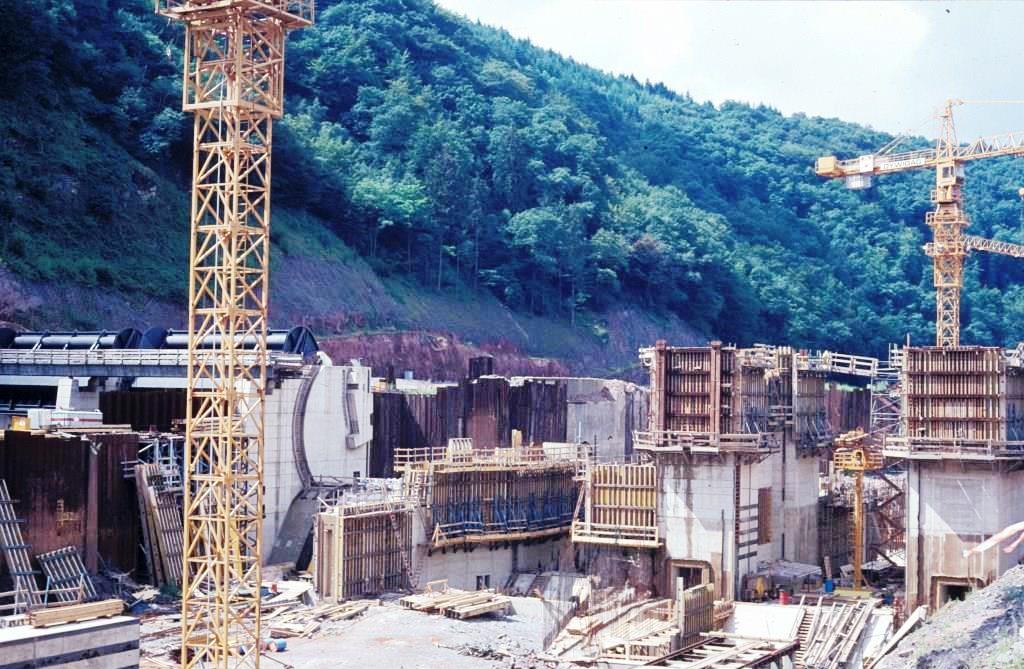 Saar - Schleuse Mettlach - 1984